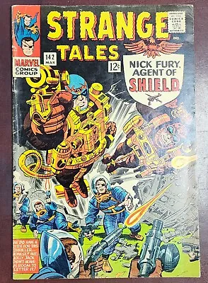 Buy Strange Tales #142 (Marvel Comics 1966) Nick Fury • 21.69£
