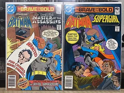 Buy BRAVE And The BOLD #159 & 160 VF Batman And Ras Al Ghul / Supergirl 1980 GEMINI • 6.31£
