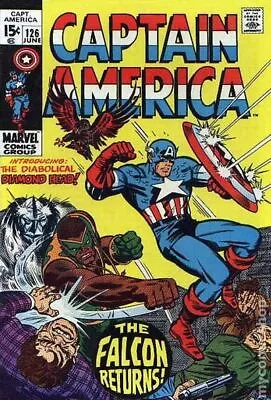 Buy Captain America #126 VG- 3.5 1970 Stock Image • 11.21£