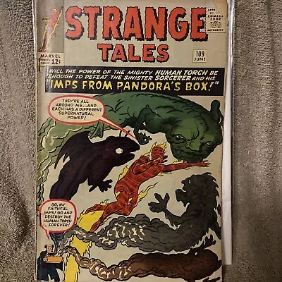 Buy Strange Tales 109 (June, 1963) 1st App Circe (Sersi) FF Appearance Marvel Comics • 39.41£