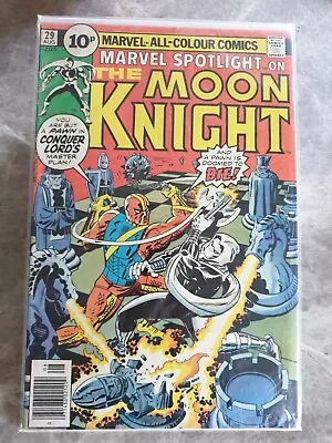 Buy Marvel Spotlight #29 FN 2nd Solo Moon Knight 1976 UK Edition Marvel Comics 🔥  • 25.66£