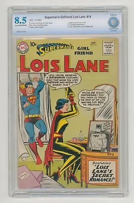 Buy Lois Lane #14 CBCS 8.5 VF+ Fourth Highest Graded • 299£
