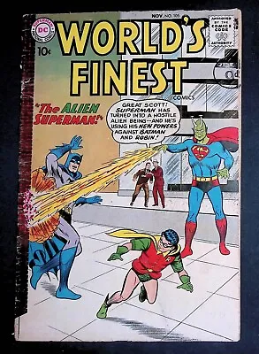 Buy World's Finest #105 Silver Age DC Comics G • 17.99£