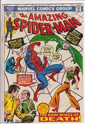 Buy The Amazing Spider-Man #127, Marvel Comics 1973 VG 4.0 1st New Vulture (3rd) • 15.81£