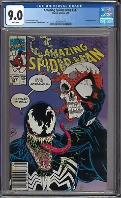 Buy Amazing Spider-Man #347 CGC 9.0 • 70.96£