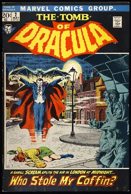 Buy TOMB OF DRACULA #2 1972 FN/VF 2ND APPEARANCE Of DRACULA Marvel Comics HORROR • 59.96£