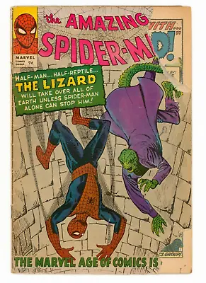 Buy Amazing Spider-Man #6 GOOD+ 2.5 First Lizard - Key Issue • 299£