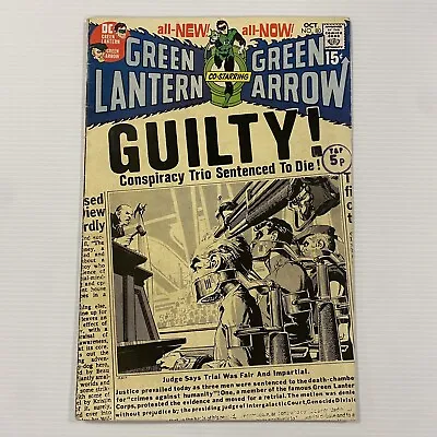Buy Green Lantern / Arrow #80 1970 VG/FN Cent Copy Pence Stamp Neal Adams • 24£