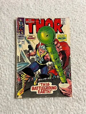 Buy Thor #144 Marvel Comics 1967 Silver Age Jack Kirby Art • 6.74£