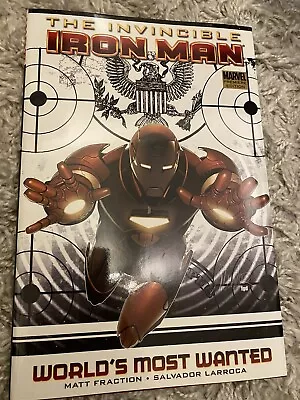 Buy INVINCIBLE IRON MAN : WORLD'S MOST WANTED Vol. 2 Marvel Premiere Hardcover HC • 8.25£