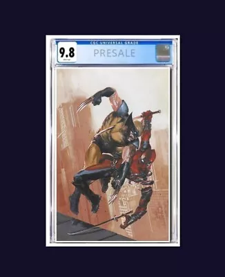 Buy 🔥 Deadpool Wolverine WWIII #1 CGC 9.8 PRESALE Dell'Otto 1:100 Virgin Variant 🔥 • 395.30£