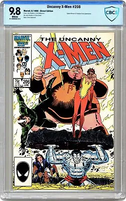Buy Uncanny X-Men #206 CBCS 9.8 1986 21-40D5B35-012 • 75.20£