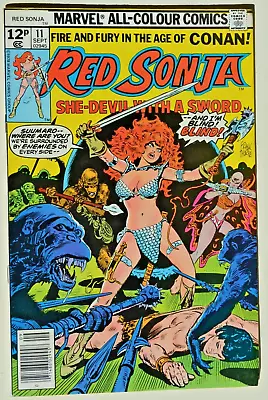 Buy Red Sonja #11 (Vol.1) (1977) VF+ Marvel Comics • 11£
