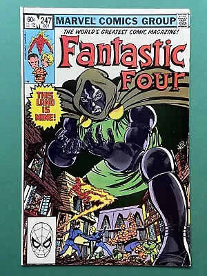 Buy FANTASTIC FOUR #247 FN/VF (Marvel 1982) John Byrne, 1st App. Kristoff Vernard • 8.99£