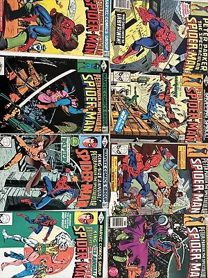 Buy PETER PARKER The SPECTACULAR SPIDER-MAN Lot #35 47 49 51 53 54 & Annual 2 & 3 • 15.70£