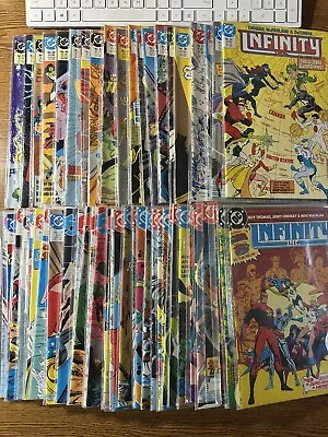 Buy Infinity Inc. #1-53 COMPLETE Lot Run Set Todd McFarlane 1985 DC Comics VF-NM • 159.90£