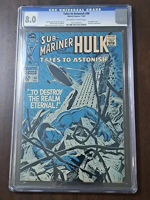 Buy Tales To Astonish 98 Cgc 8.0  Dan Adkins Cover -  Plunderer Appearance • 98.83£