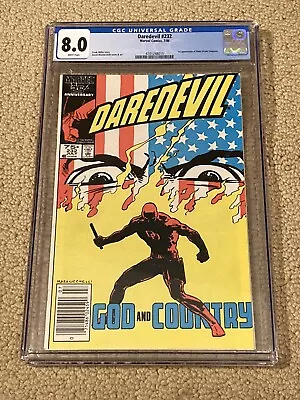 Buy Daredevil 232 CGC 8.0 White Pages (1st App Of Nuke) • 81.81£