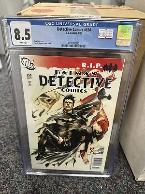 Buy Detective Comics 850 CGC 8.5 VF+ HTF Newsstand, 1st Gotham City Sirens (DC 2009) • 262.81£