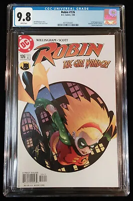 Buy Robin #126, CGC 9.8, DC Direct, July 2004, 1st App Of Stephanie Brown As Robin • 107.93£