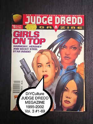 Buy 2000AD—JUDGE DREDD MEGAZINE—Volume 3—#1-69—Comic/Prog—quantity Discounts • 3.95£