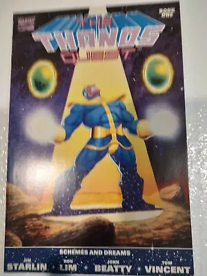 Buy Thanos Quest 1 Galactus Death Appearance! Marvel 1990 • 9.99£