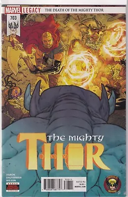 Buy Mighty Thor #703 NM Marvel Comics Death Of The Mighty Thor CM19-177 • 2.36£