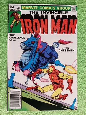 Buy IRON MAN #163 VF-NM Newsstand Canadian Price Variant RD5555 • 3.87£