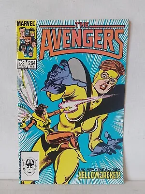 Buy Avengers #264 Marvel Comics 1986 Yellowjacket Wasp • 9.99£