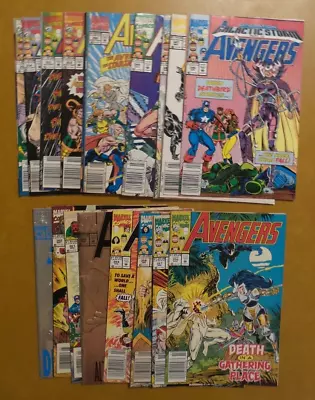 Buy The Avengers Run Lot Of 18 Issues #346-363 Newsstand 347 348 349 350 351 352 353 • 28.14£