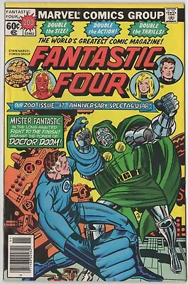 Buy Fantastic Four #200 Marvel Comics Nov 1978 Vf- 7.5 Doctor Doom - Hi-res Scans • 15.98£