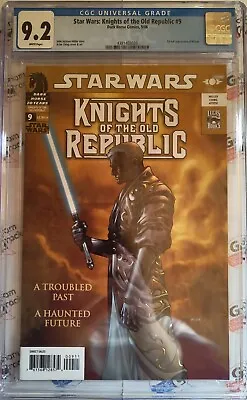 Buy Star Wars Knights Of The Old Republic #9 CGC 9.2 1st Darth Revan! • 199.88£