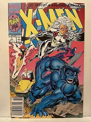 Buy X-Men #1 Newsstand * 1991 Marvel * Jim Lee Cover * VF? * (N49) • 23.70£