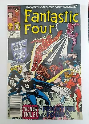 Buy 1989 Fantastic Four 326 VF/NM.NEWSTAND VARIANT.Thing Returns To Human Form • 21.37£