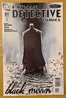 Buy Detective Comics #871 - Black Mirror - James Gordon Jr - Jock - DC Comics - VFN • 18.99£