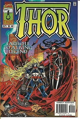 Buy Thor #502 Marvel Comics 1996 Bagged And Boarded • 5.19£