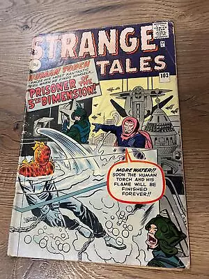Buy Strange Tales #103 - Marvel Vista - 1962 • 49.95£