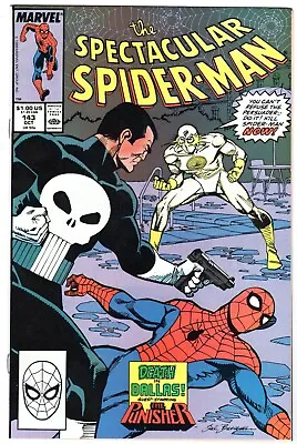 Buy Spectacular Spider-Man #143 Featuring The Punisher, Near Mint Minus Condition • 5.53£
