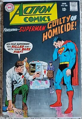 Buy Action Comics #358 Fn/vf 7.0 Dc 1/1968 • 24.13£