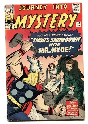 Buy Journey Into Mystery #100 - 1964 - Marvel - FN- - Comic Book • 143.47£