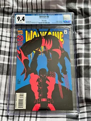Buy Wolverine #88 1994 Newsstand Edition CGC 9.4 Marvel First Wolverine Deadpool • 169£