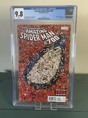 Buy CGC 9.8 Amazing Spider-Man #700 White Pages • 188.47£