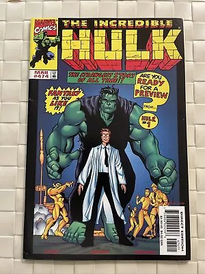 Buy Incredible Hulk#474 (1999) Final Issue,Homage Cover, Abomination • 7.90£