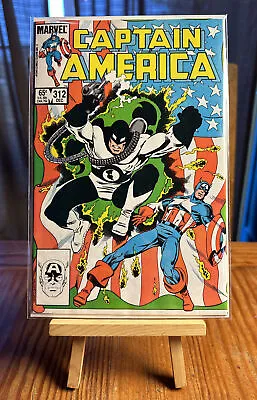 Buy Captain America #312 1985 Marvel Comics MCU 1st Appearance Of Flag Smasher FN • 8.03£