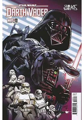 Buy Star Wars Darth Vader #28 Land New Hope 45th Anniversary Variant • 3.59£