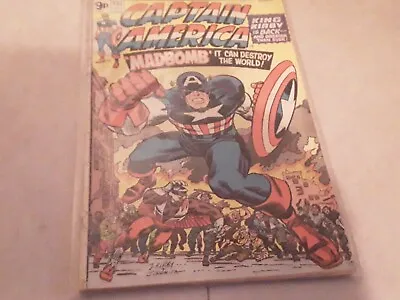 Buy Captain America - No 193 - “Mad Bomb” January 1976 • 7£