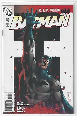 Buy Batman #681 1:25 Tony Daniel Variant Dc Comics Batman Rip Grant Morrison • 19.70£