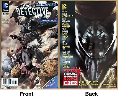 Buy Batman: Detective Comics #8 - New 52 - Combo Pack Variant - Dc Comics 2012 • 4.99£