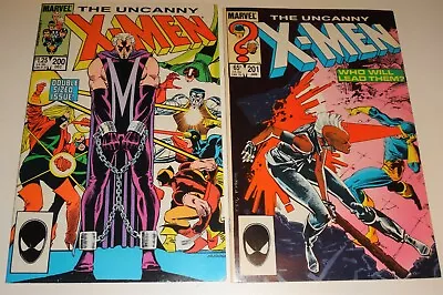 Buy Uncanny X-men #200 9.0, #201 9.4 52 Page Ist Cable As Baby Nathan • 30.83£