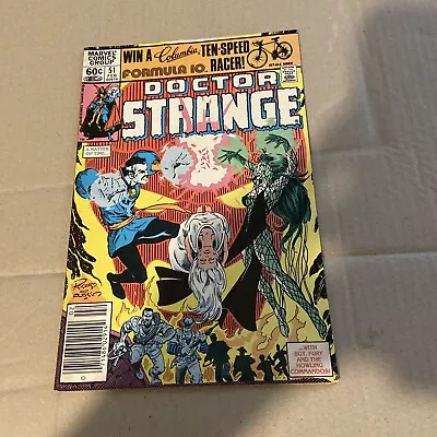 Buy Doctor Strange : #51 (1982 Marvel Comics) Newsstand VG • 2.36£